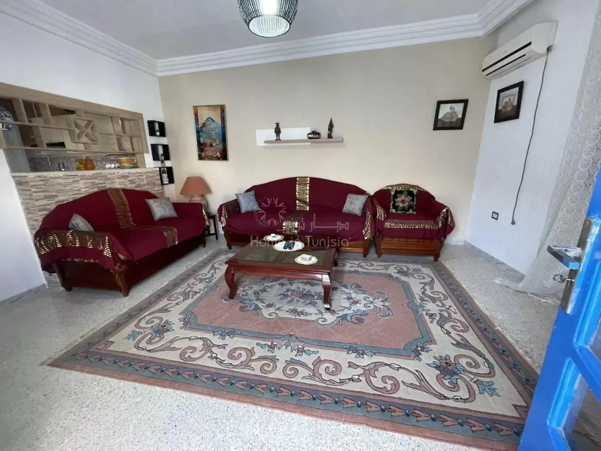 Hébergement de vacances Location Saisonniere Etage Maison Arabesque A Hergla Kasnadar