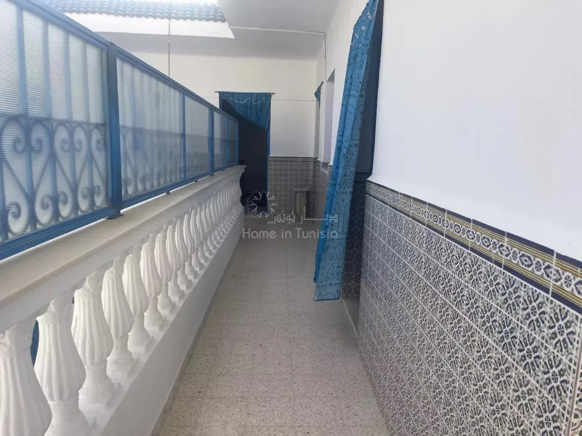 Location Saisonniere Etage Maison Arabesque A Hergla Kasnadar 0*,  Tunisie
